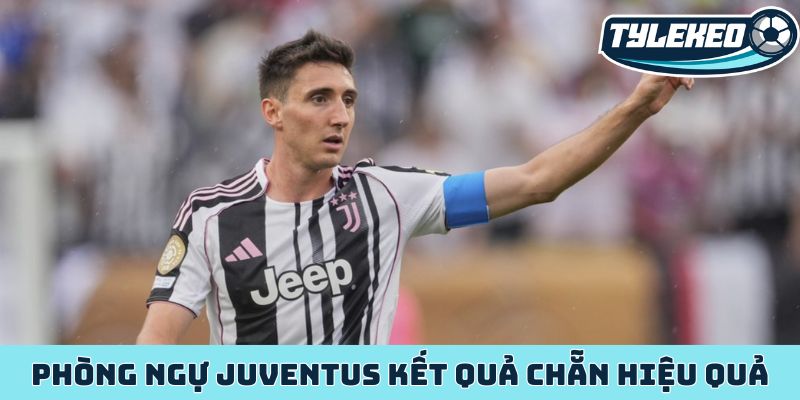 Phòng ngự Juventus kết quả chẵn hiệu quả
