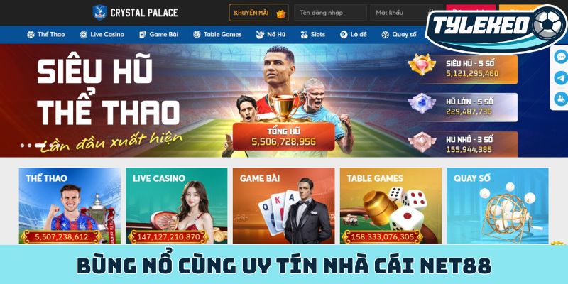 Bùng nổ cùng uy tín nhà cái NET88