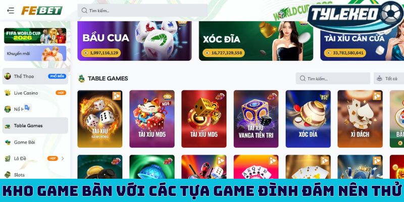 Kho game bàn với các tựa game đình đám nên thử