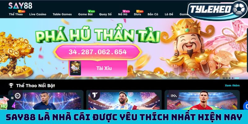 Review Say88 - Nhà cái uy tín, kho game siêu KHỦNG 2 Say88 là nhà cái được yêu thích nhất hiện nay